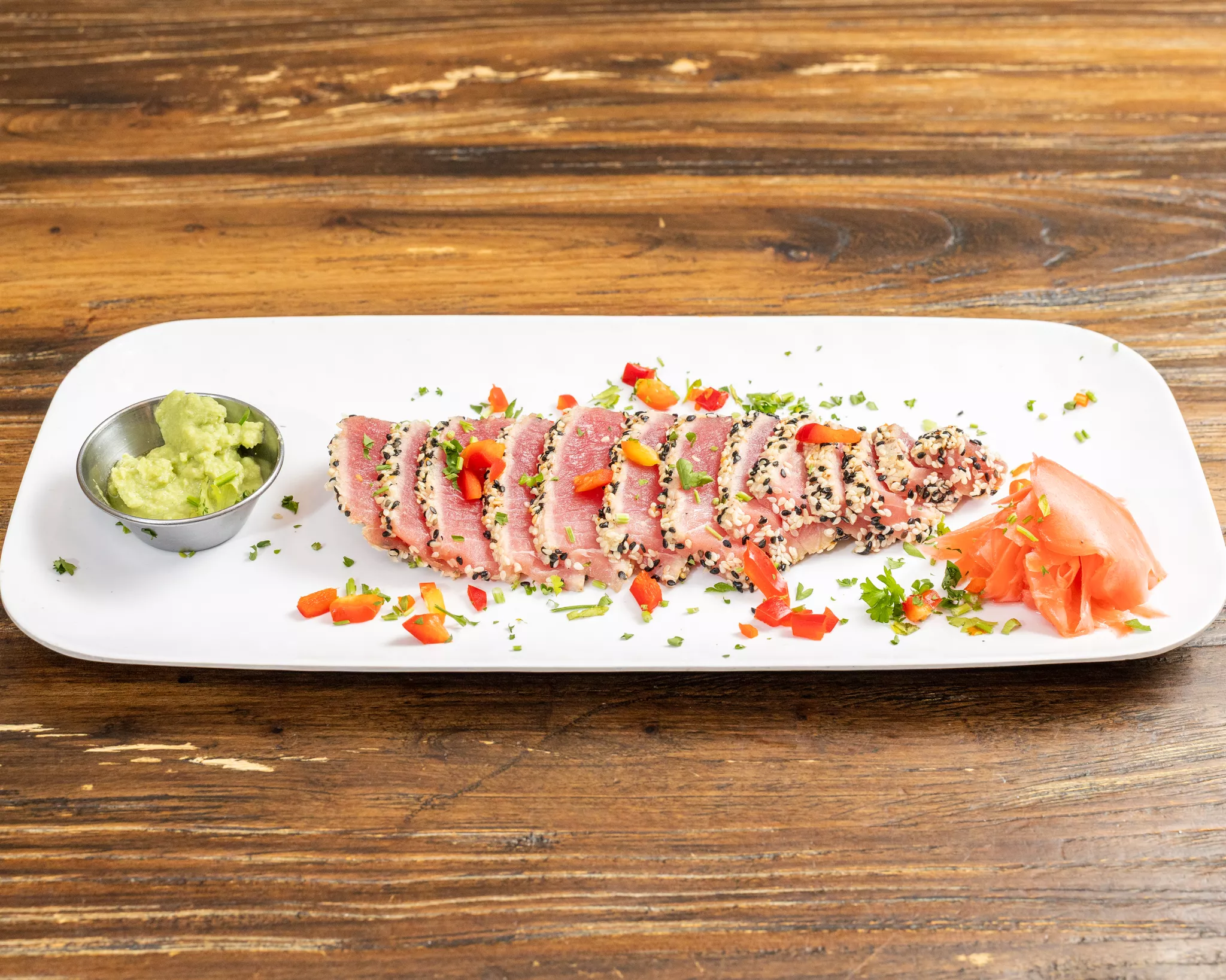 Ahi Tuna Appetizer.