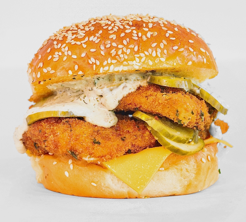 Fried Cod Sandwich.
