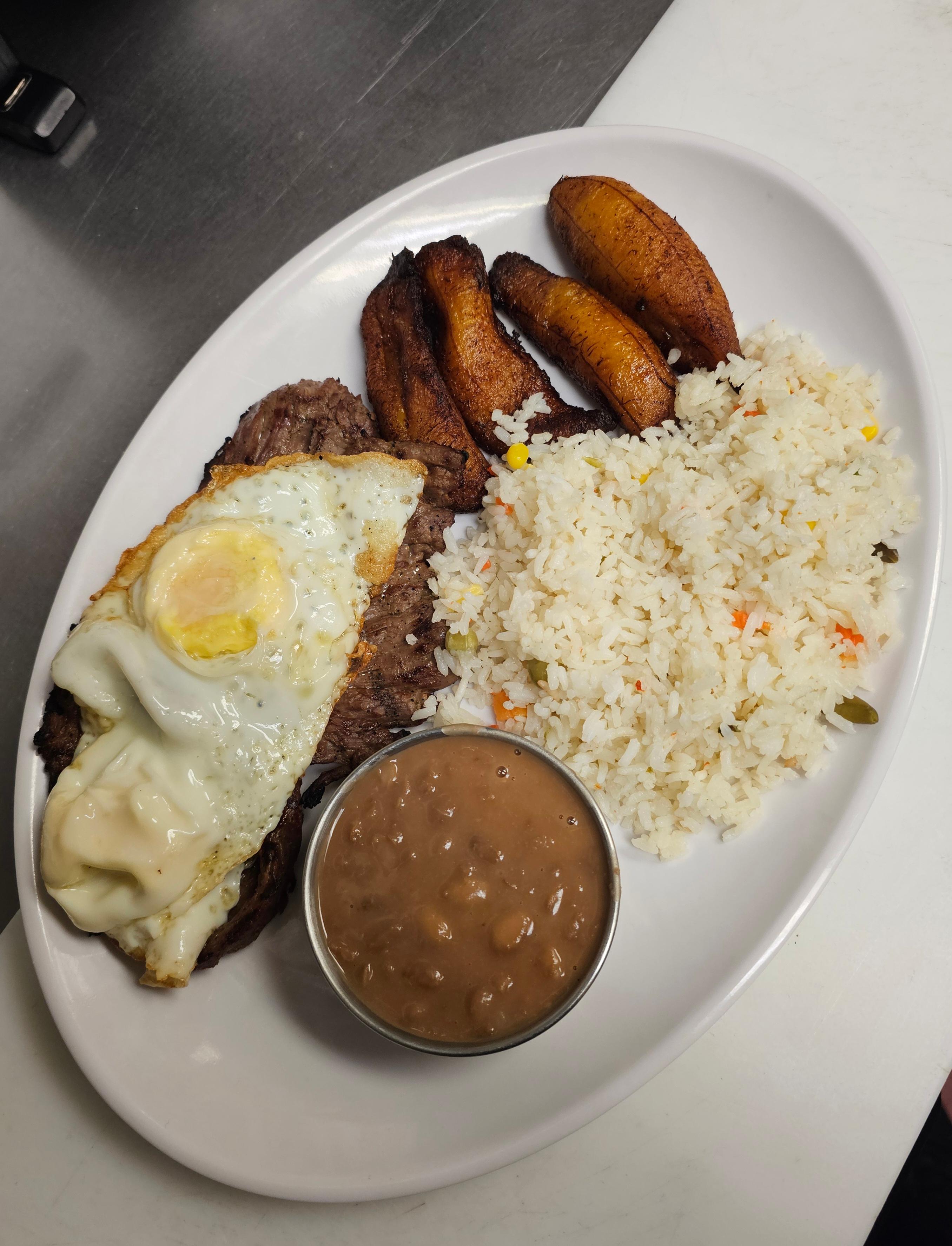 Steak Montado.