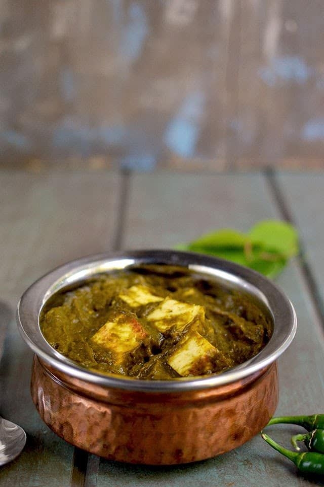 Gongura Paneer.