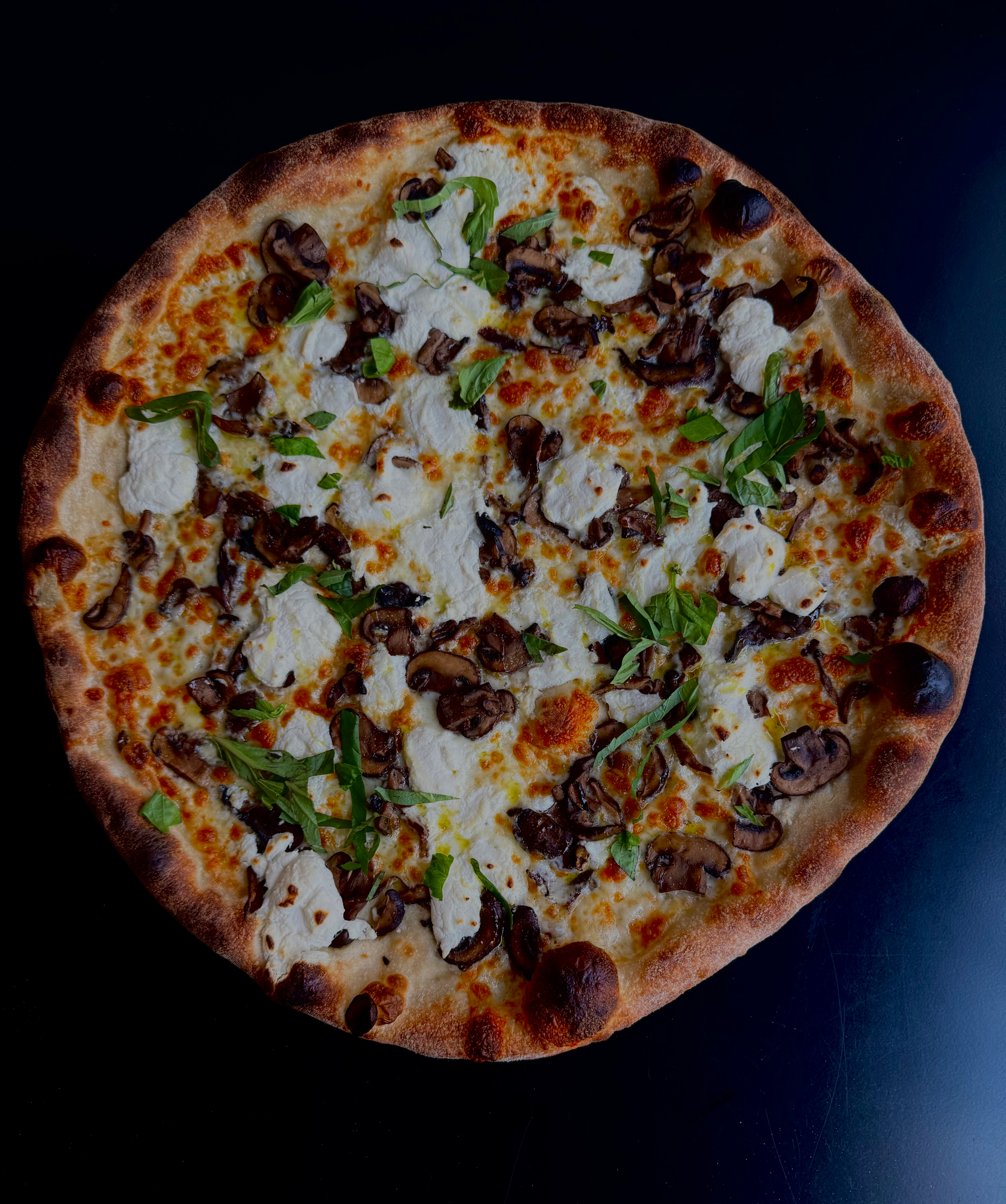 Funghi Pizza.