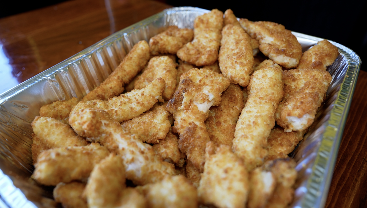 Crispy Gluten-Free  Chicken Tenders - Small Tray.