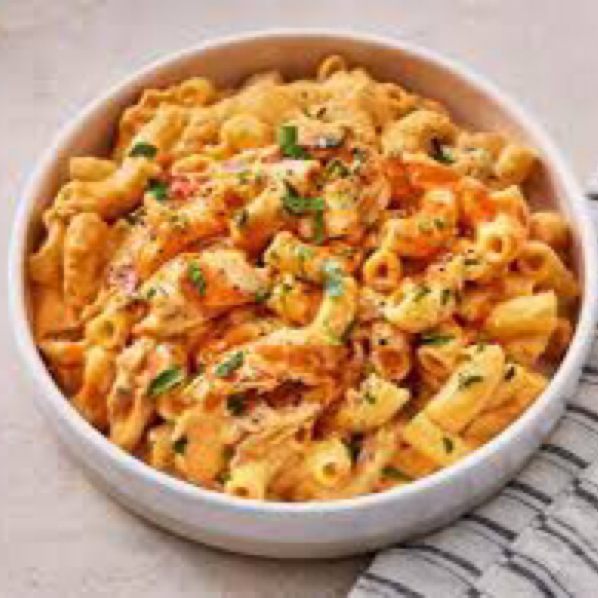Buffalo Spicy Pasta.
