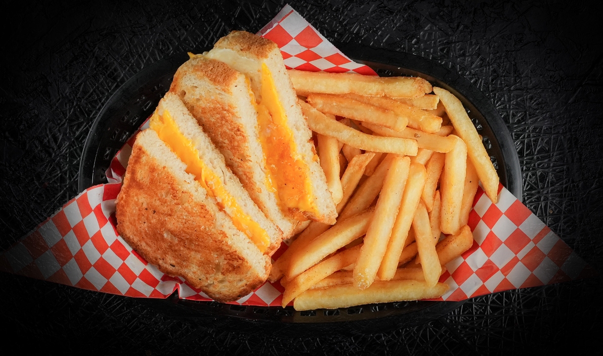Grilled Cheese Basket.