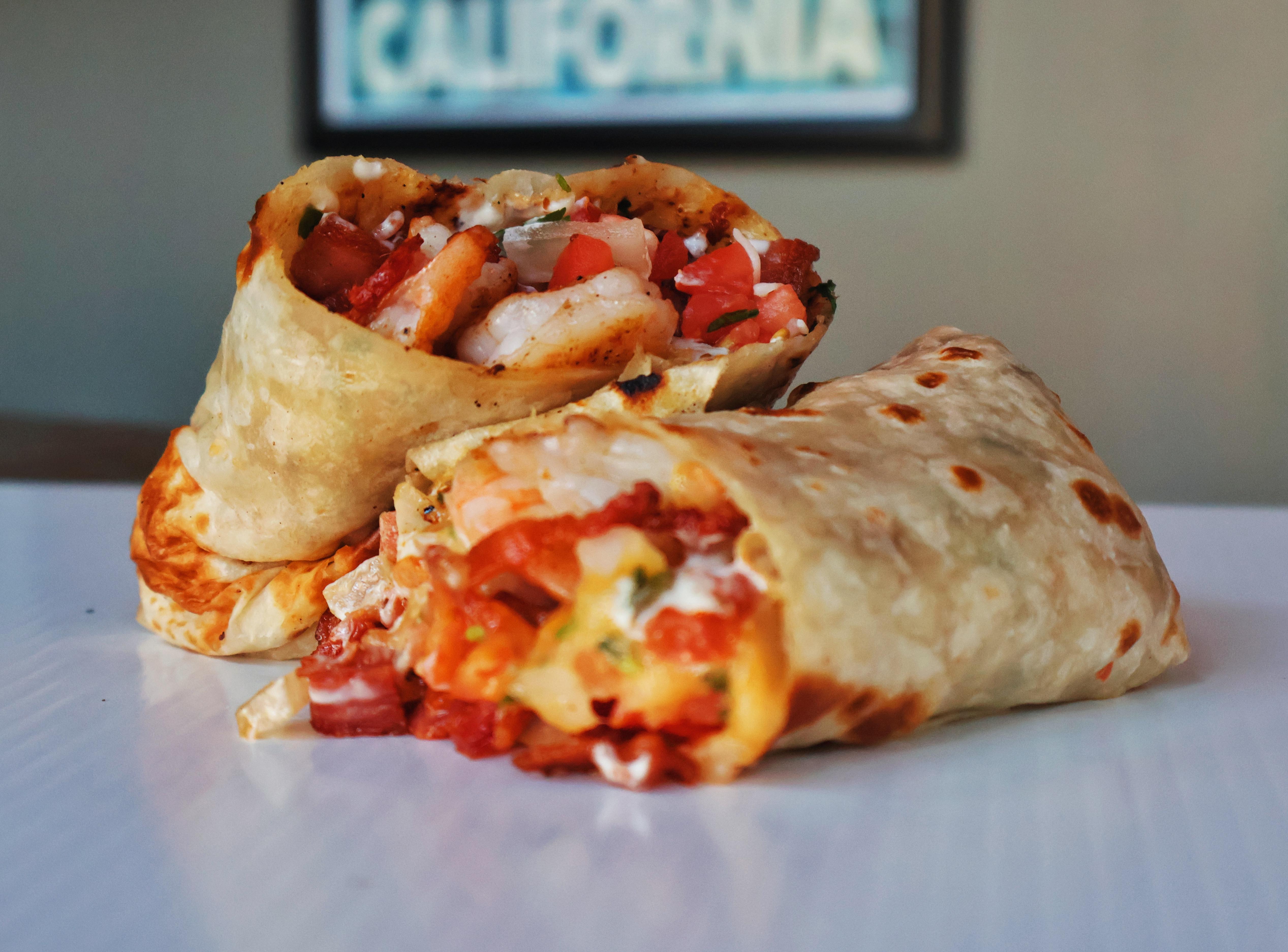 Small EL SANCHO BURRITO.