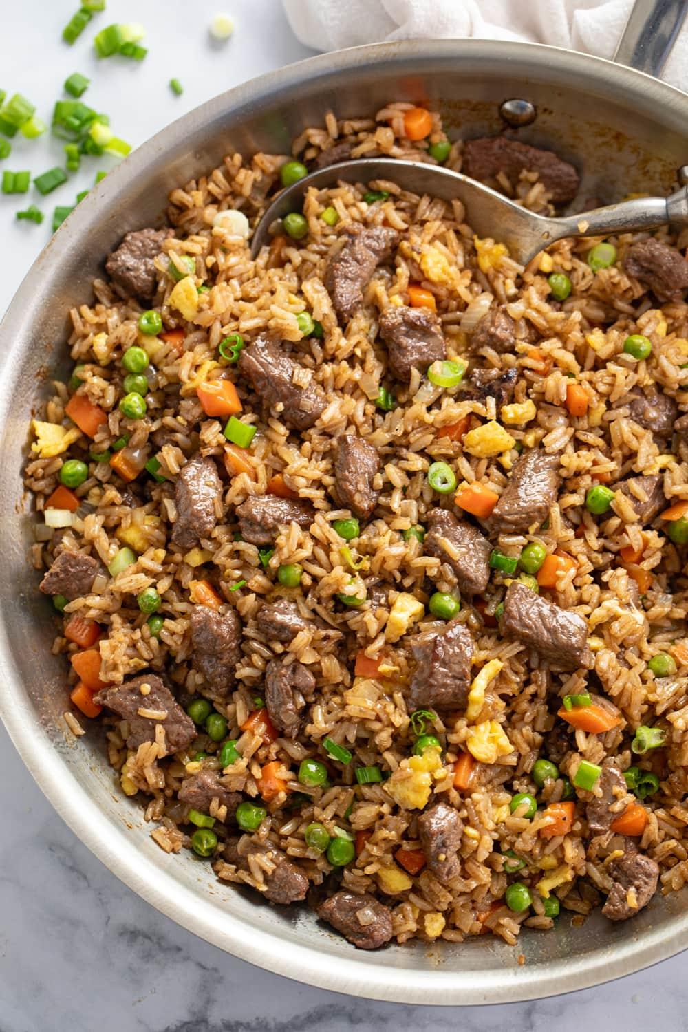 Beef Fried Rice.