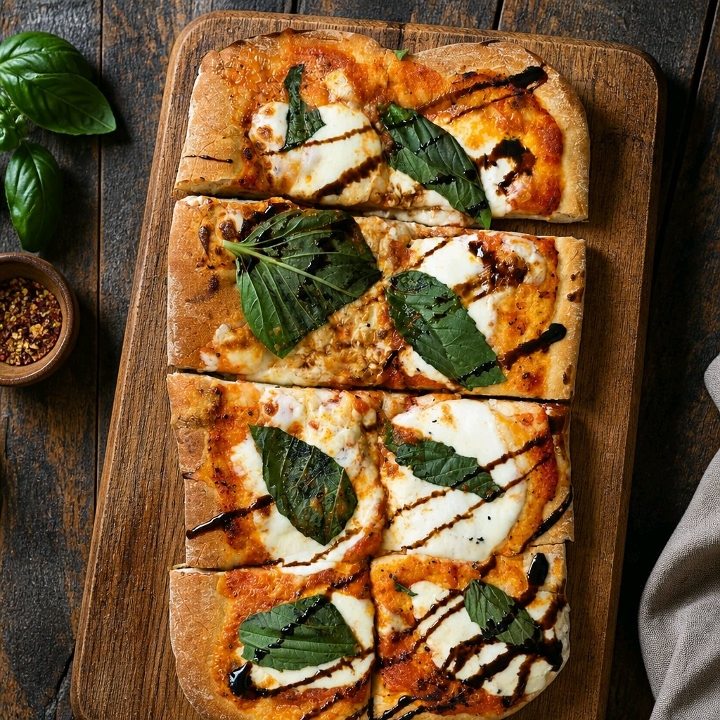 Margherita Flatbread.