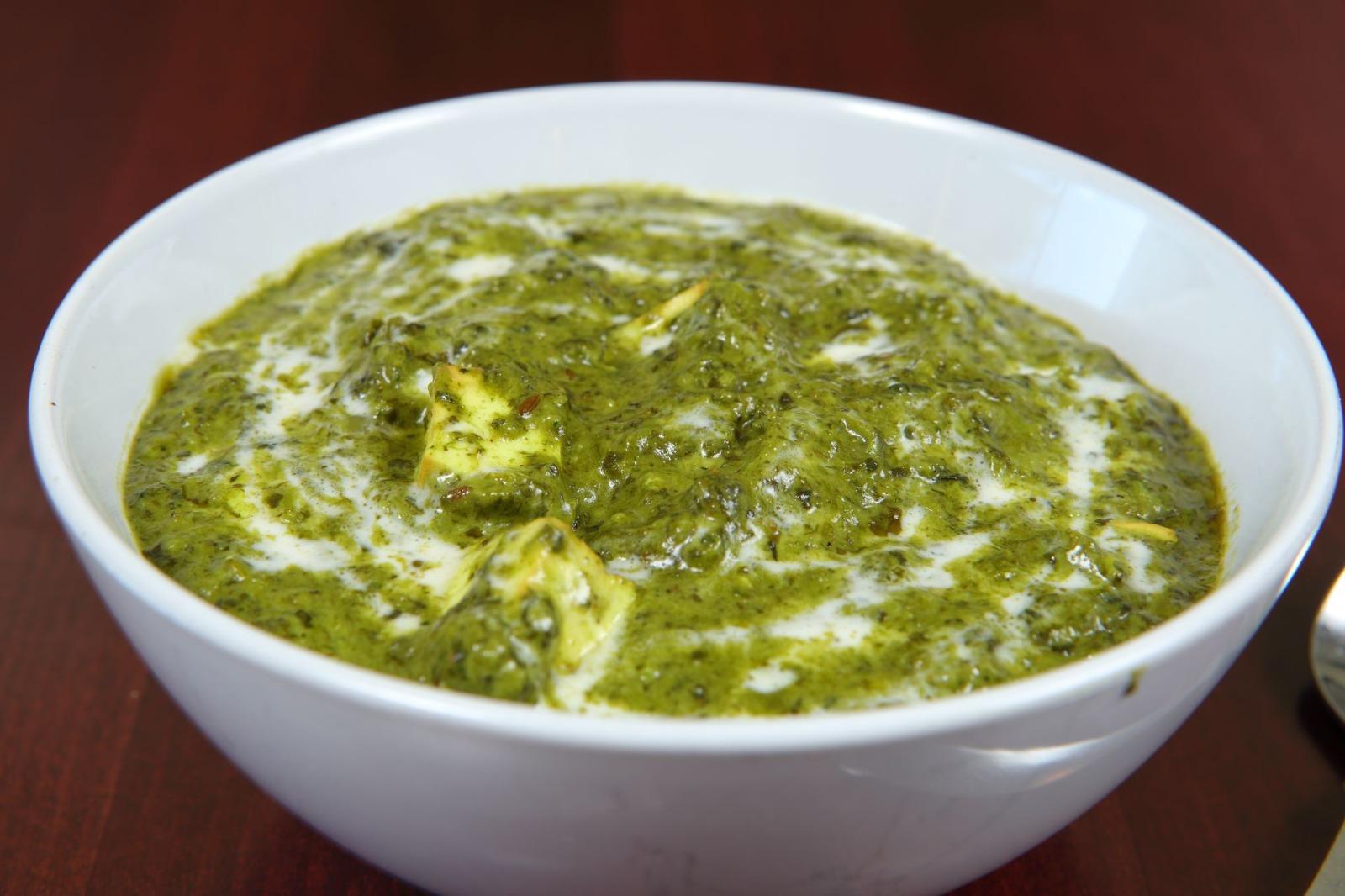 Palak Paneer.