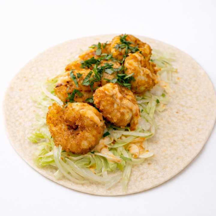 Dynamite Shrimp Taco.