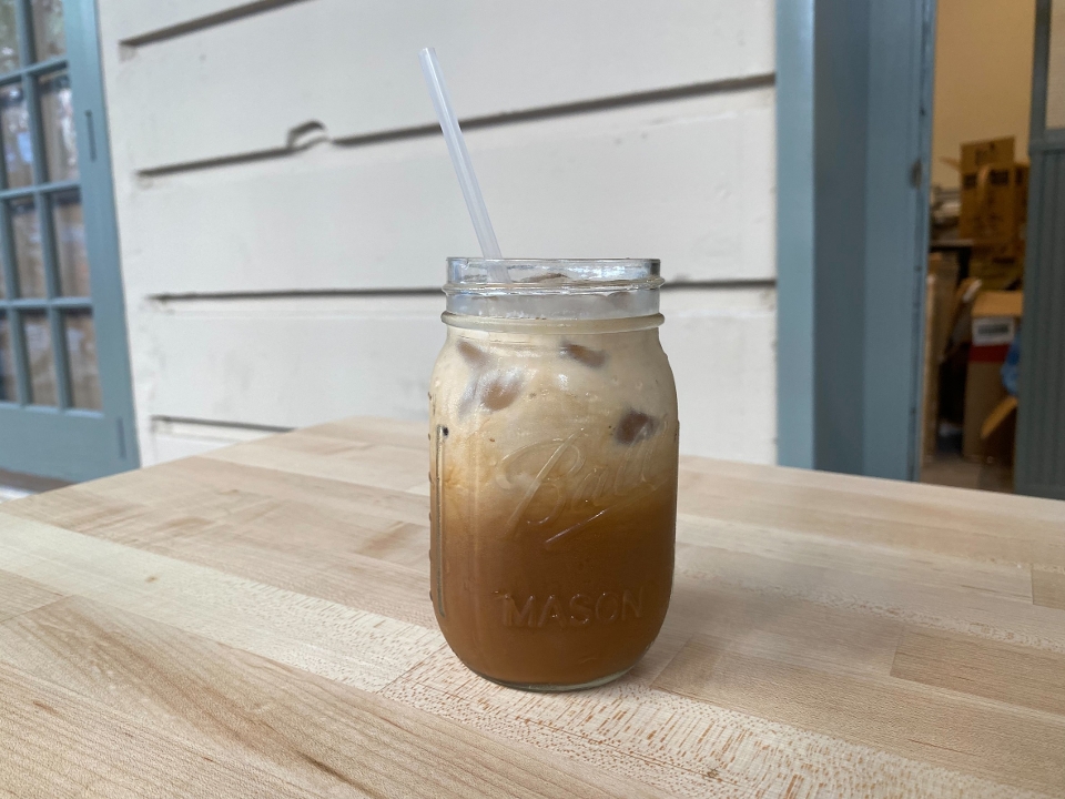 Vietnamese ice coffee.