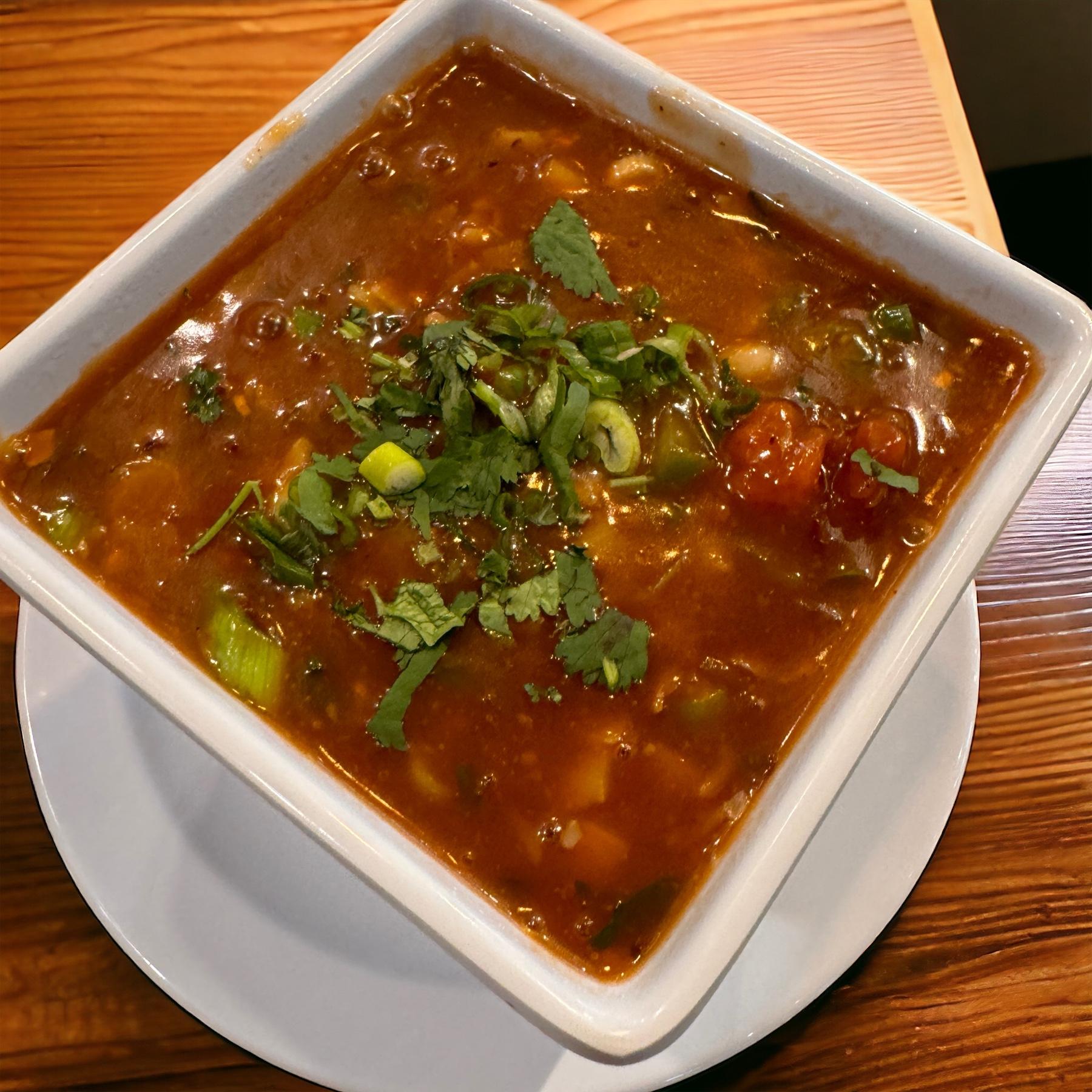 Hot & Sour Soup.