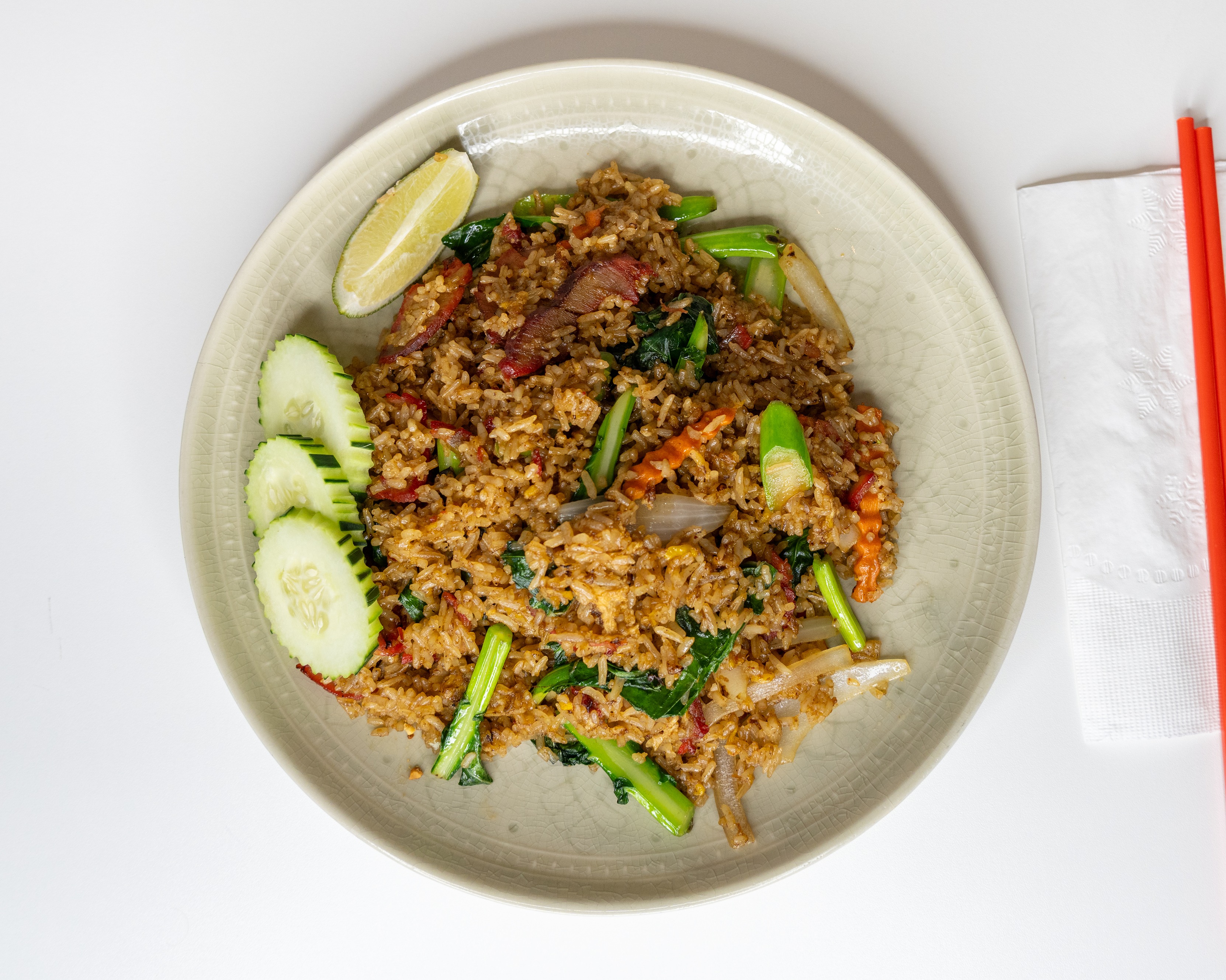 Thai Basil Fried Rice.