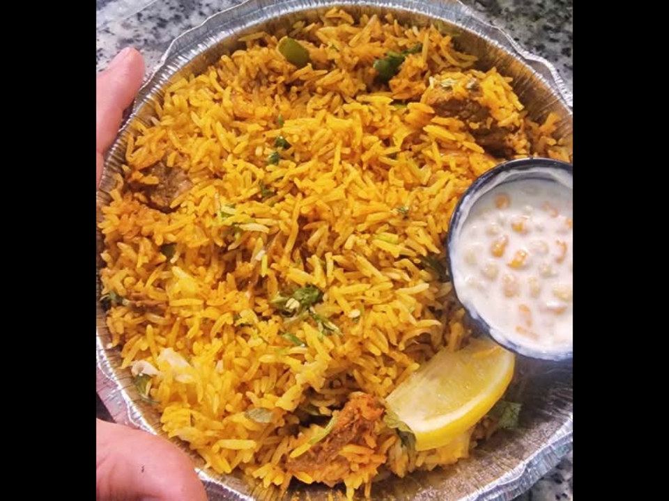 LAMB BIRYANI.