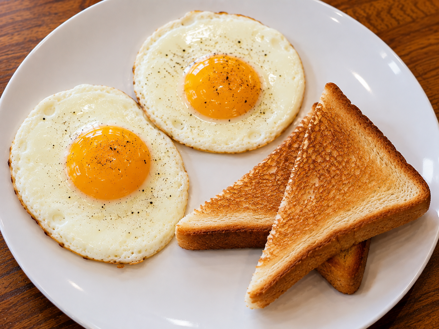 BT1: 2 Eggs on Toast.