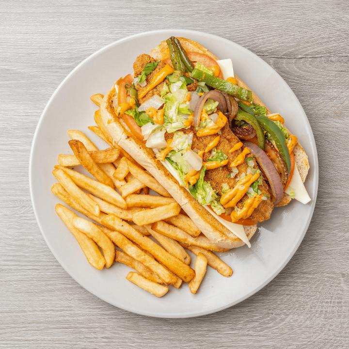 Fish Po Boy.