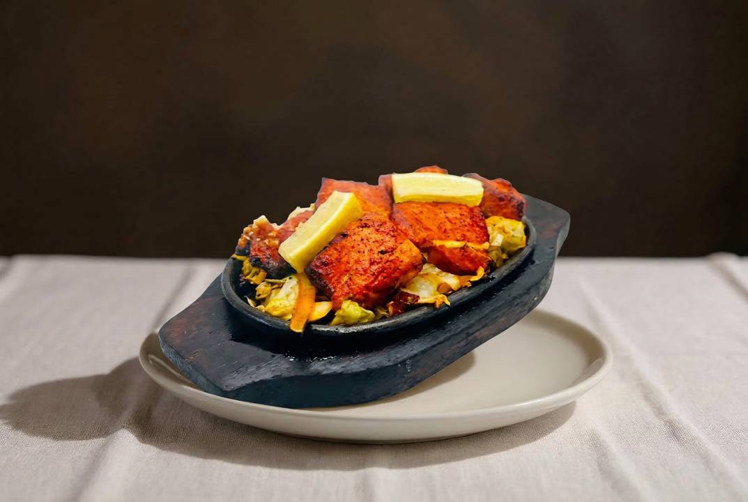 93. Salmon Tandoori.
