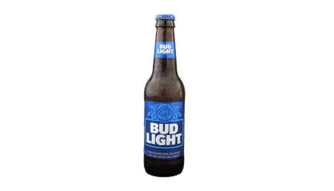 Bud light beer.