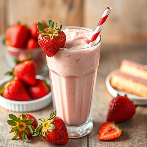 Strawberry Milkshake.