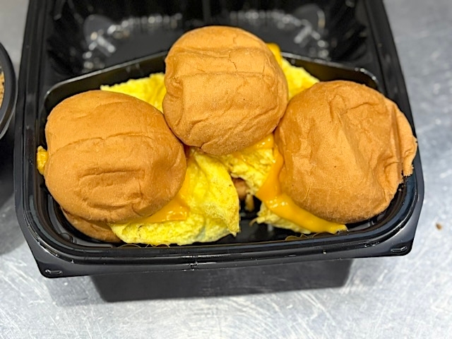 Breakfast Sliders.