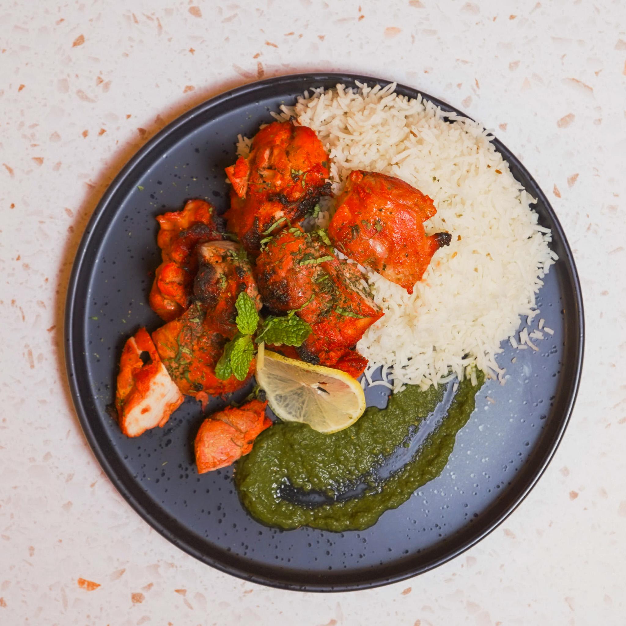 Tandoori Chicken Tikka.