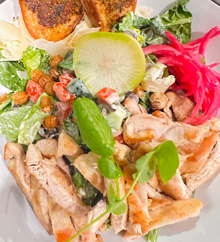 Grilled Chicken Salad.