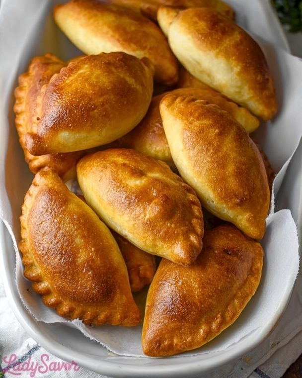 Spinach & Cheese Piroshki.