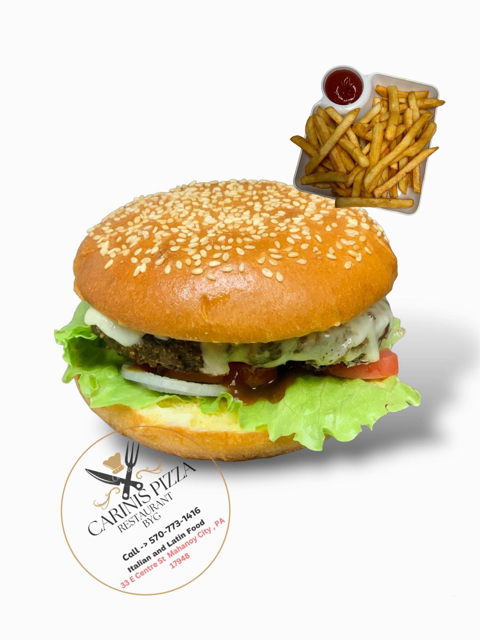 Chicken Parm Burger.