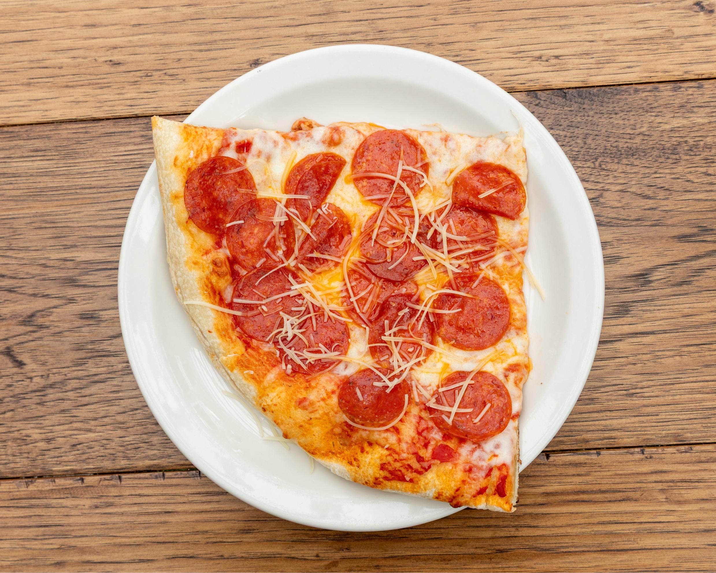 Pepperoni Pizza Slice.