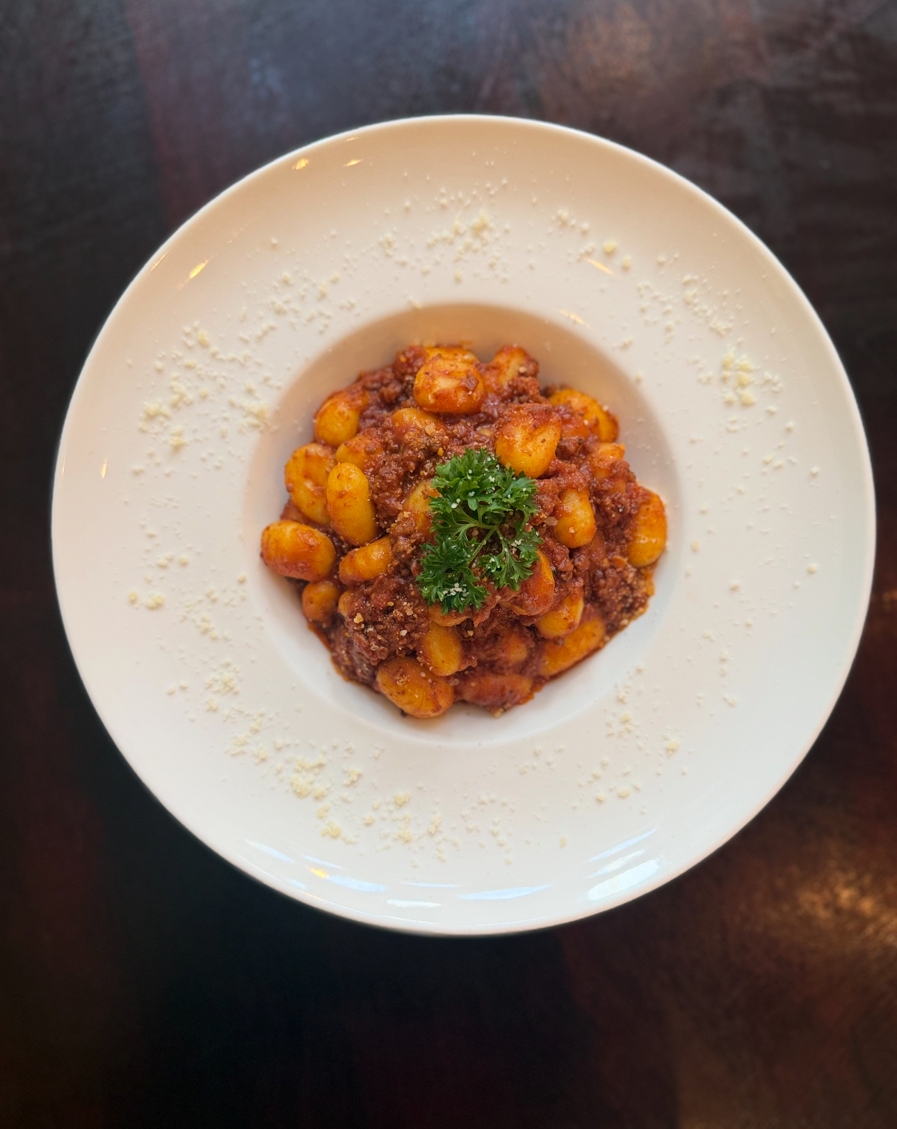 Gnocchi Bolognese.