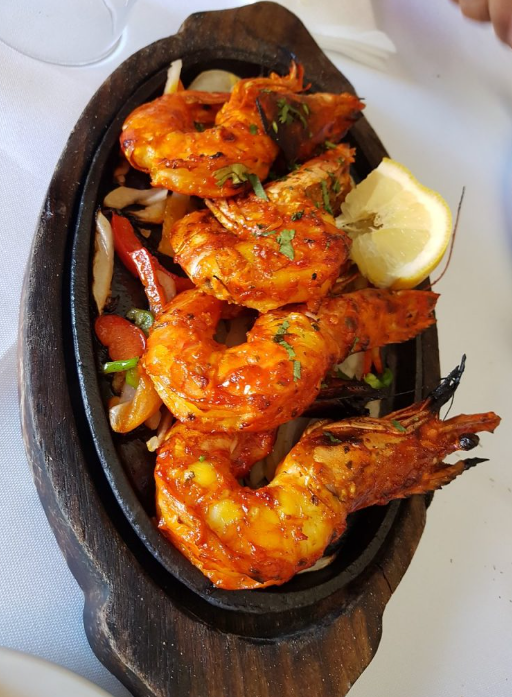 Tandoori Shrimp.