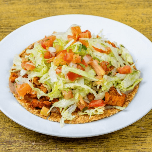 Carne Asada Tostada.