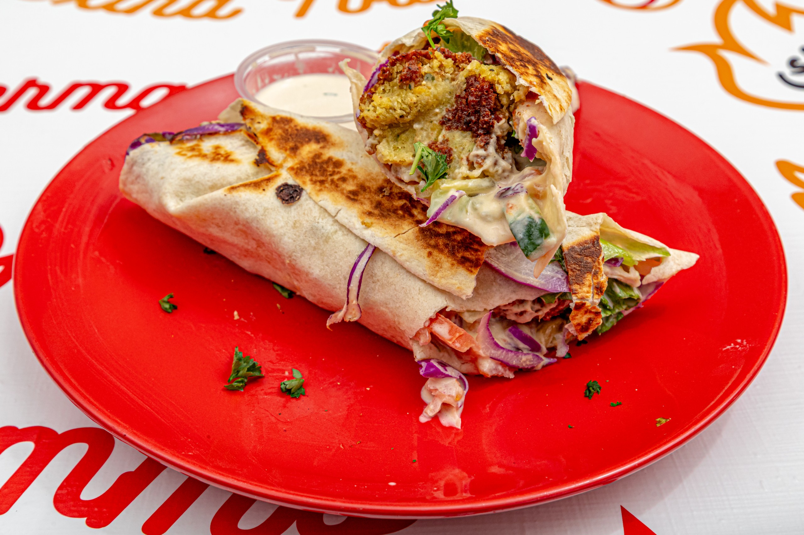 Falafel Wrap.