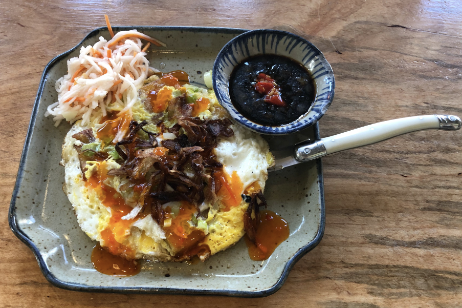 Bot Chien - Taro Cake.