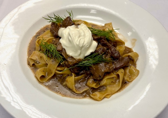 Shortrib Stroganoff.