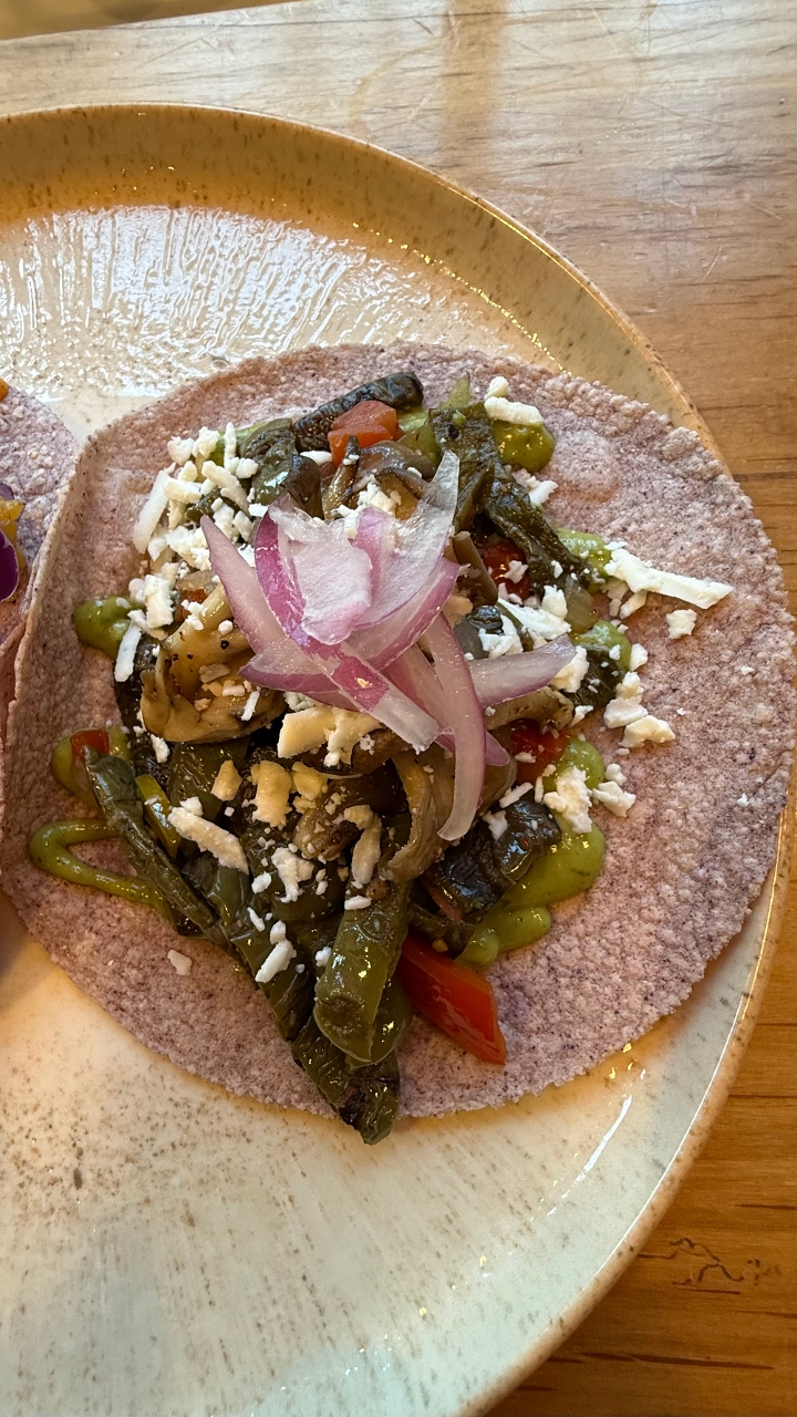Taco De Nopal.