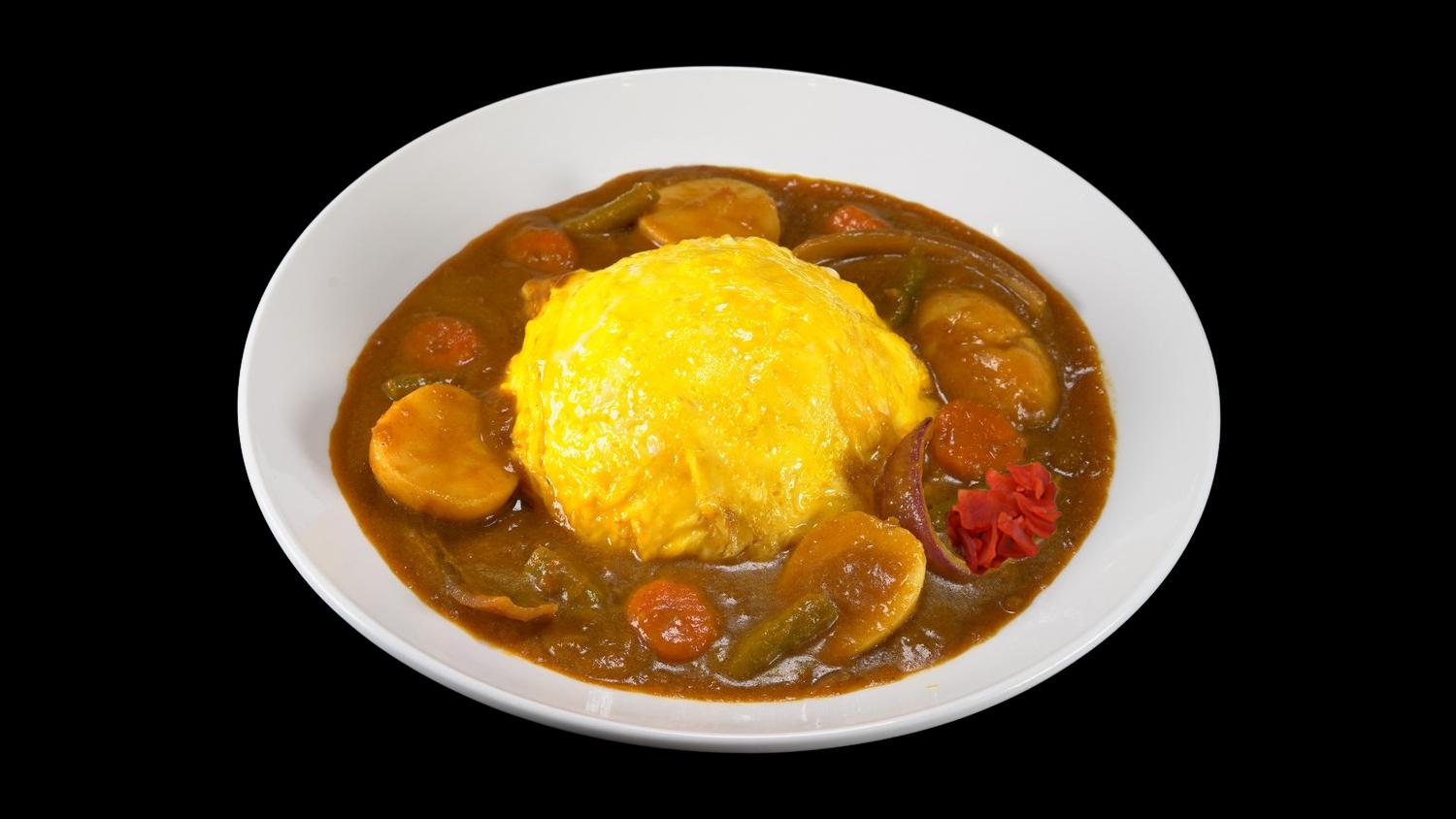 Omelet Mix Vegetable Curry.