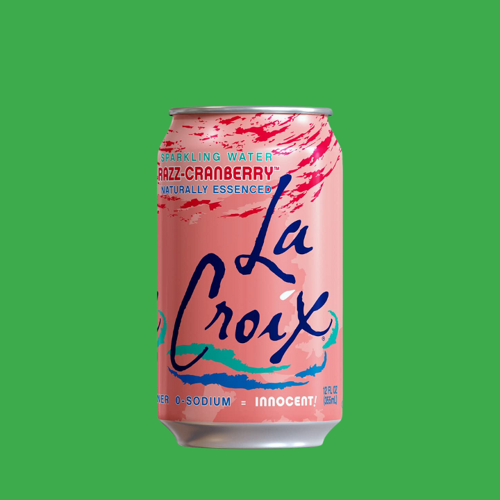 La Croix Razz-Cranberry.