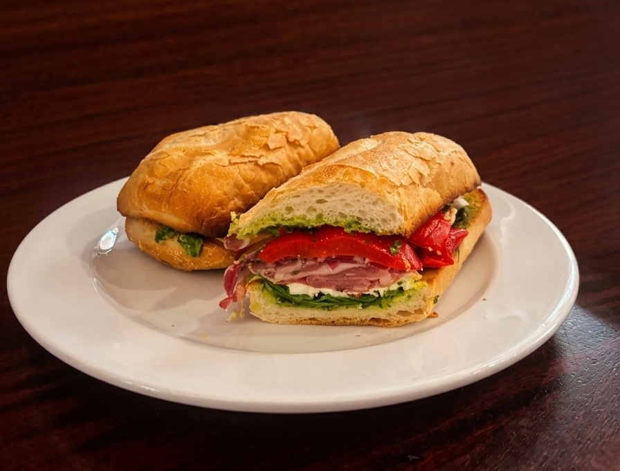 Sandwich Calabrese.