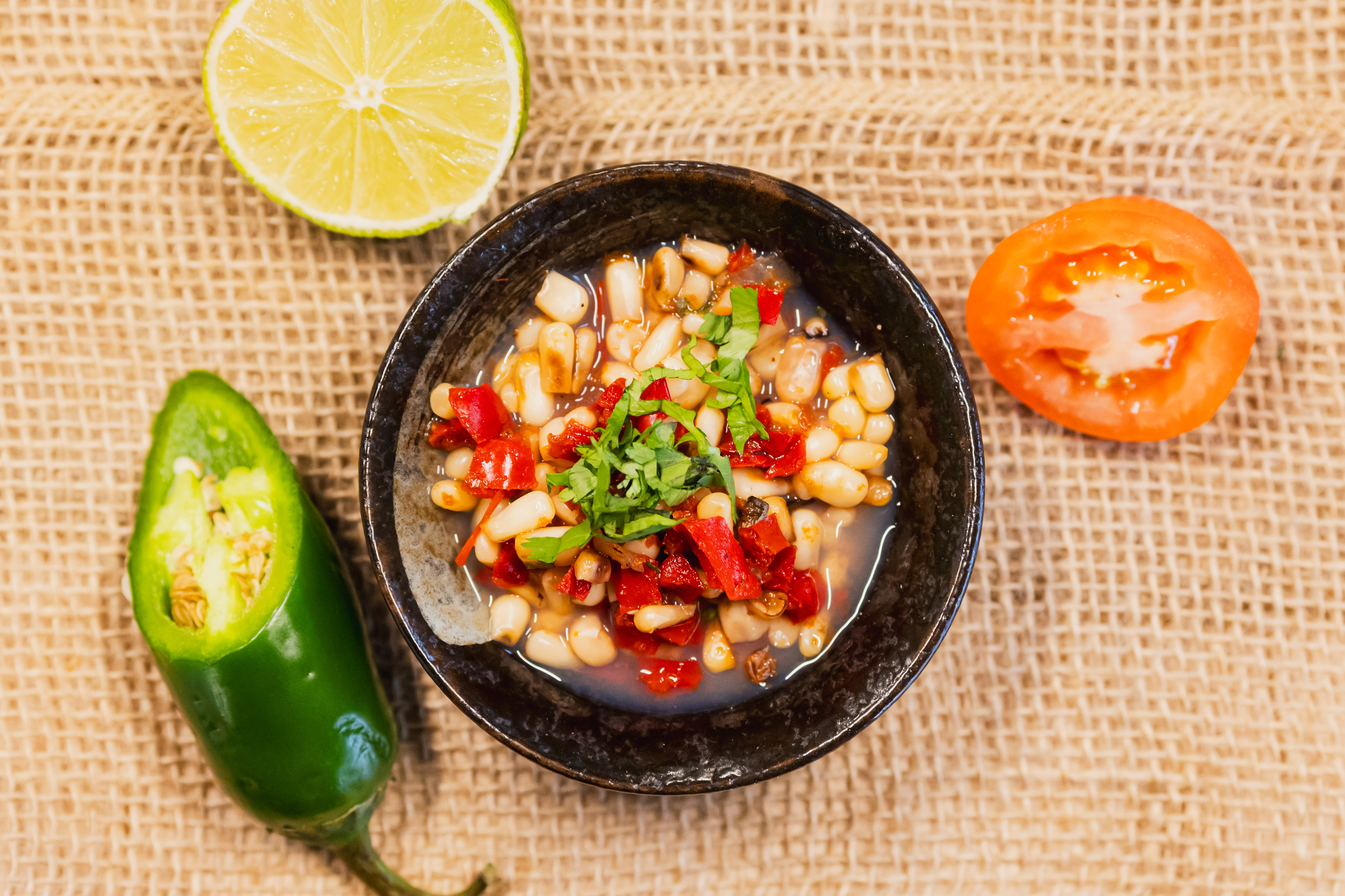 1/2 pint Corn Salsa.