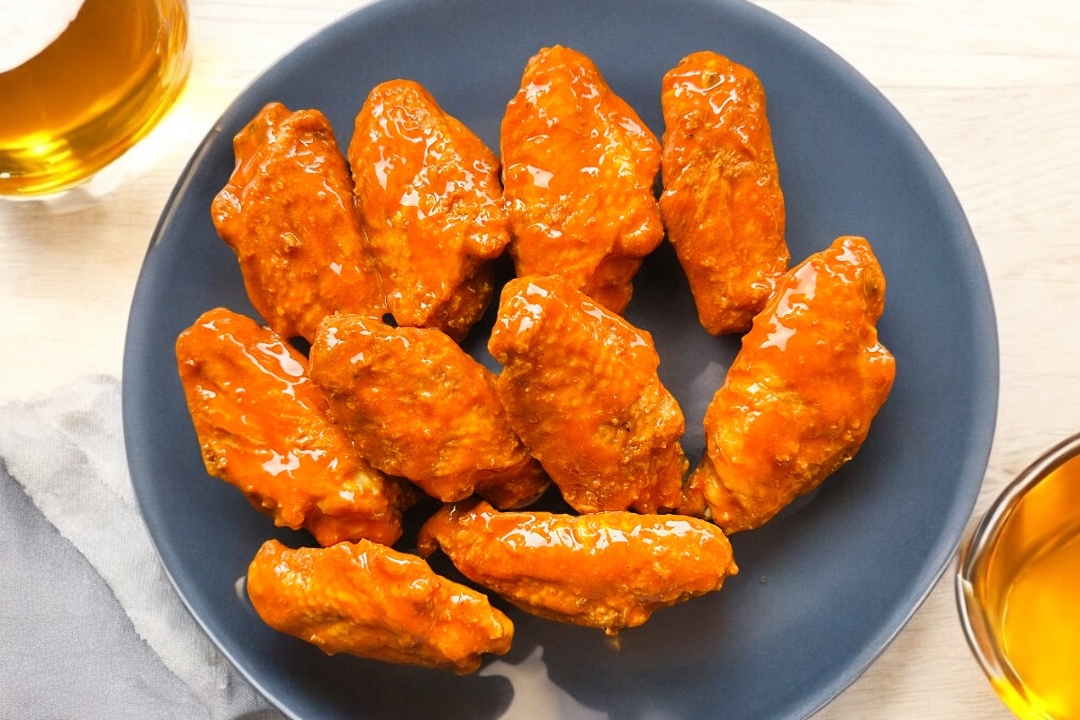 Hot Halal Wings.