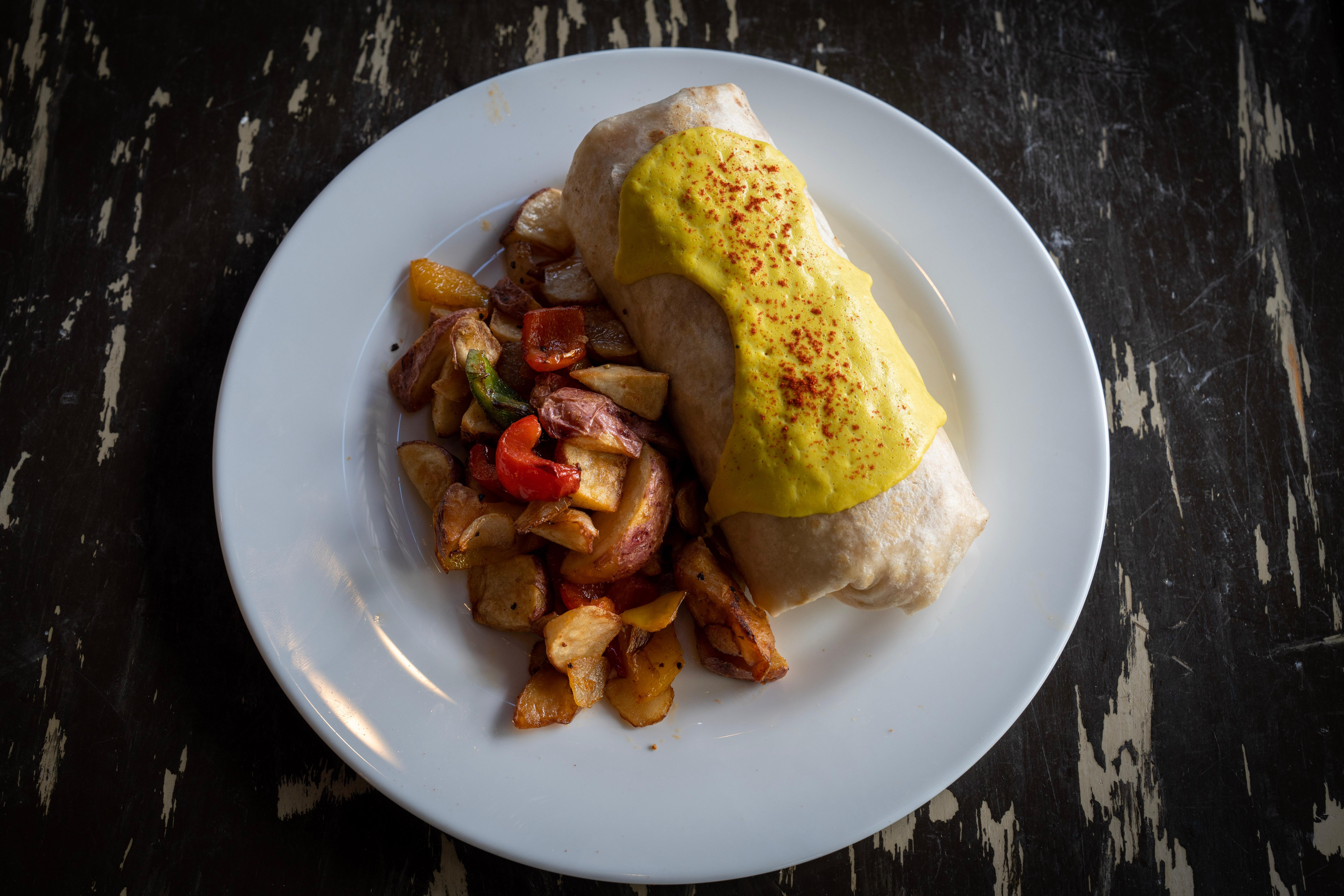 Tots-In-A-Blanket Burrito.