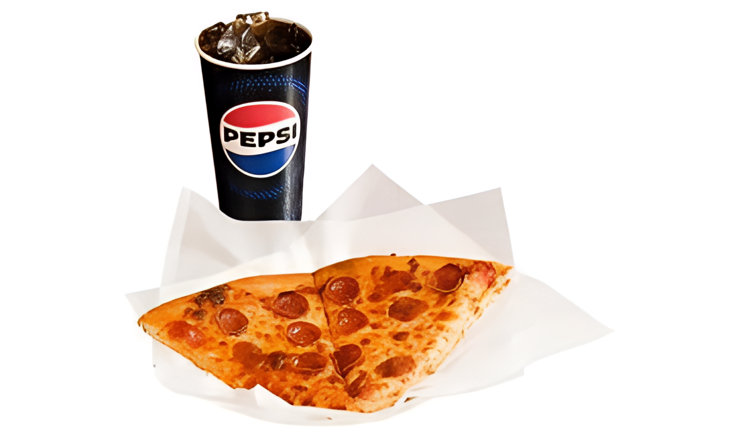 2 Slice Siren Pepperoni Pizza.