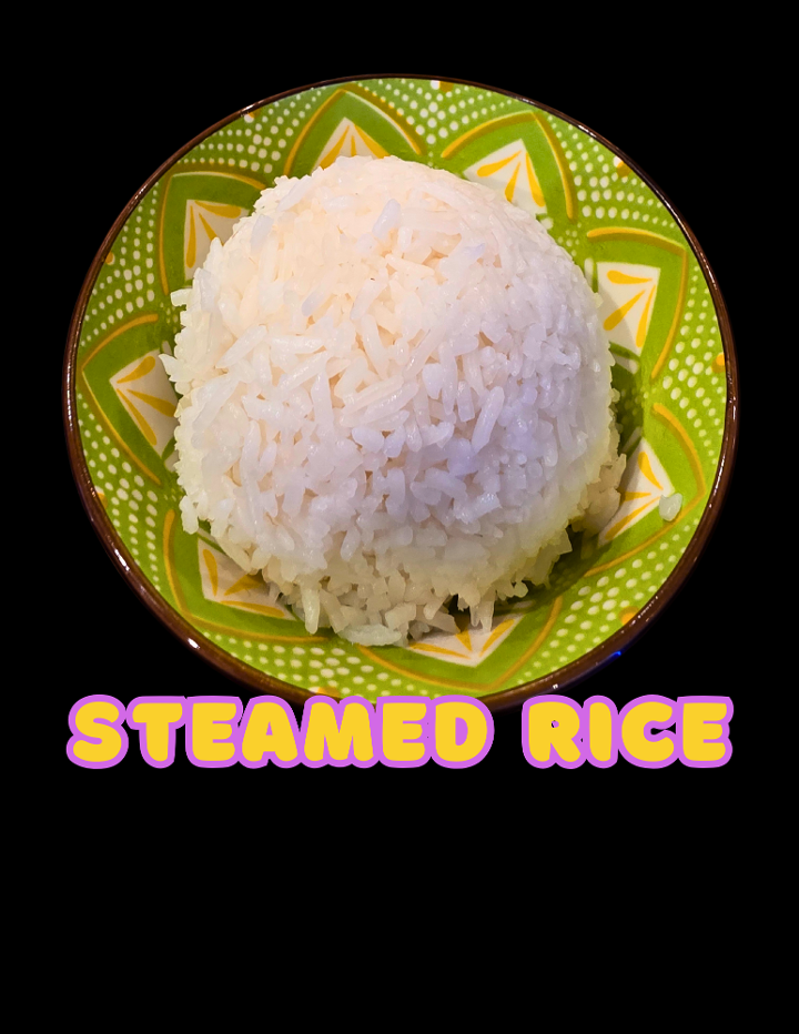 Steamed Rice.