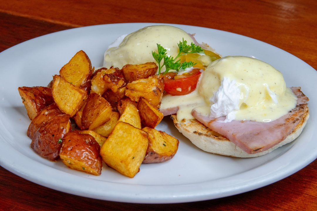 Classic Eggs Benedict.