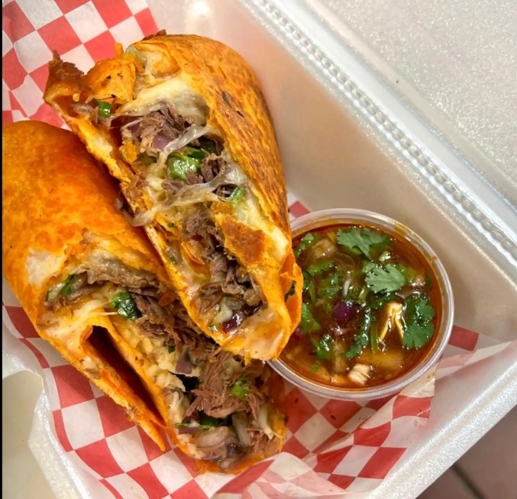Birria Burrito.