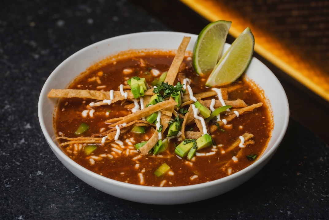 Fish Tortilla Soup.