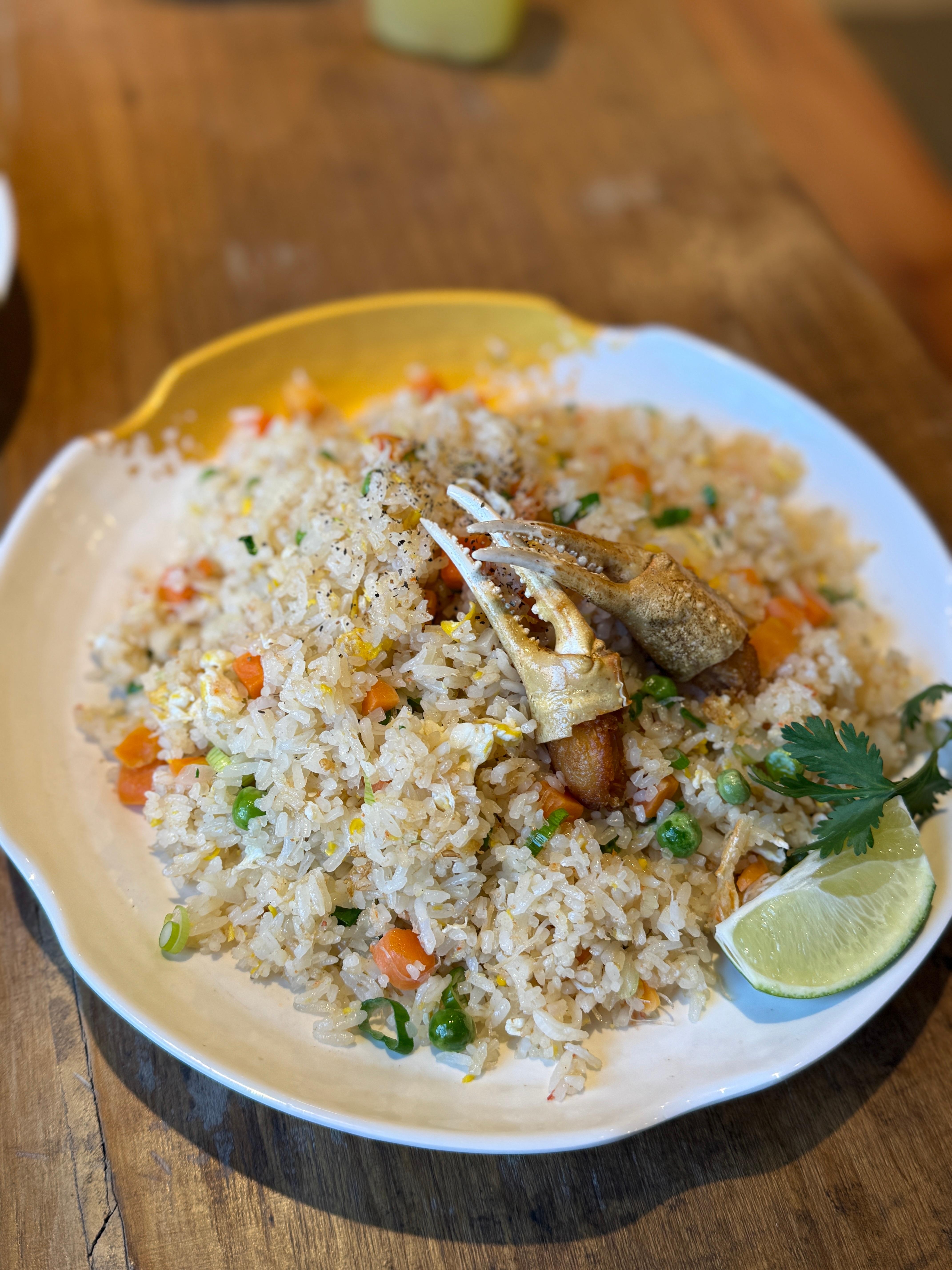 Crab Fried Rice.