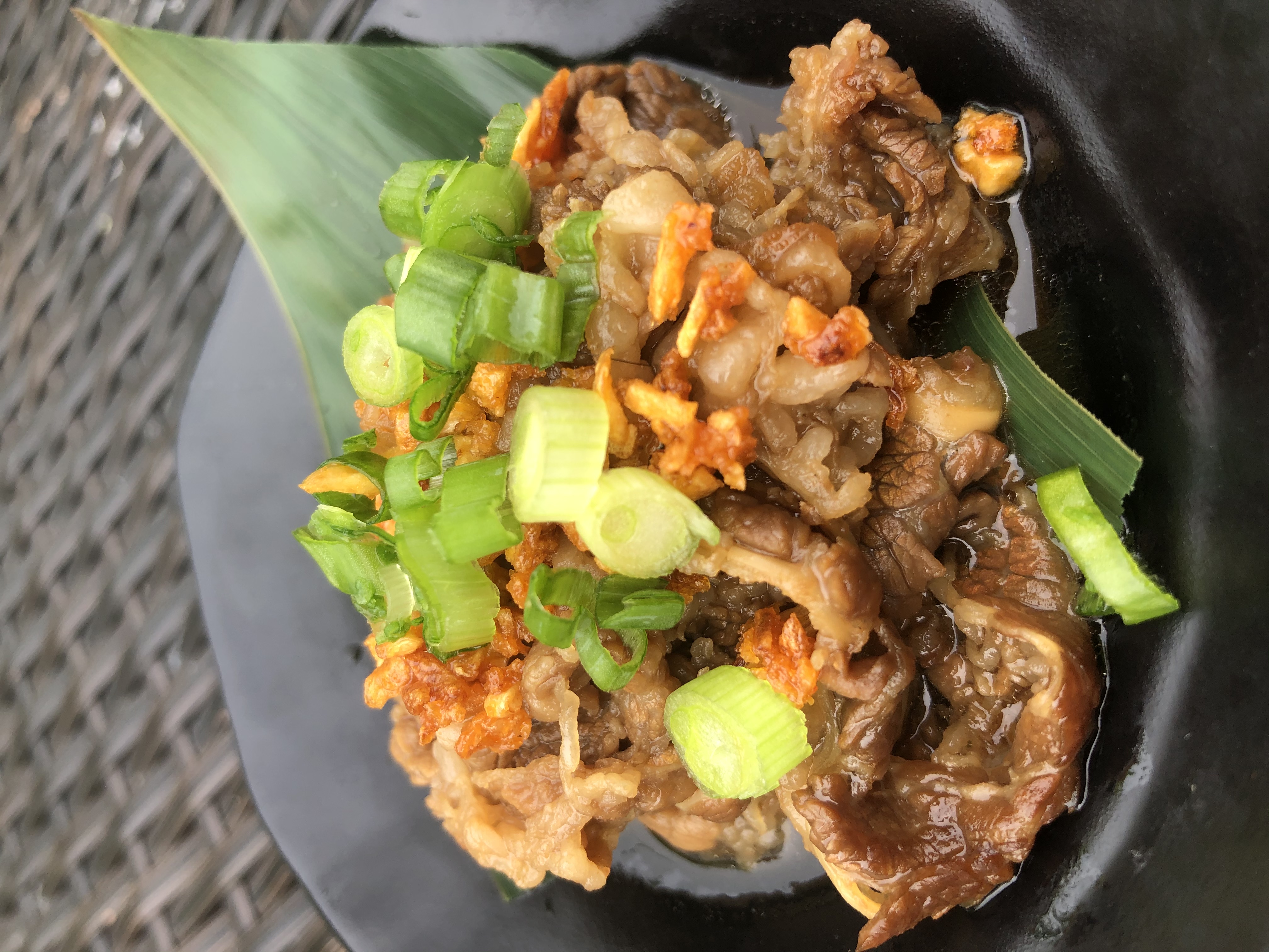 Sukiyaki Beef.