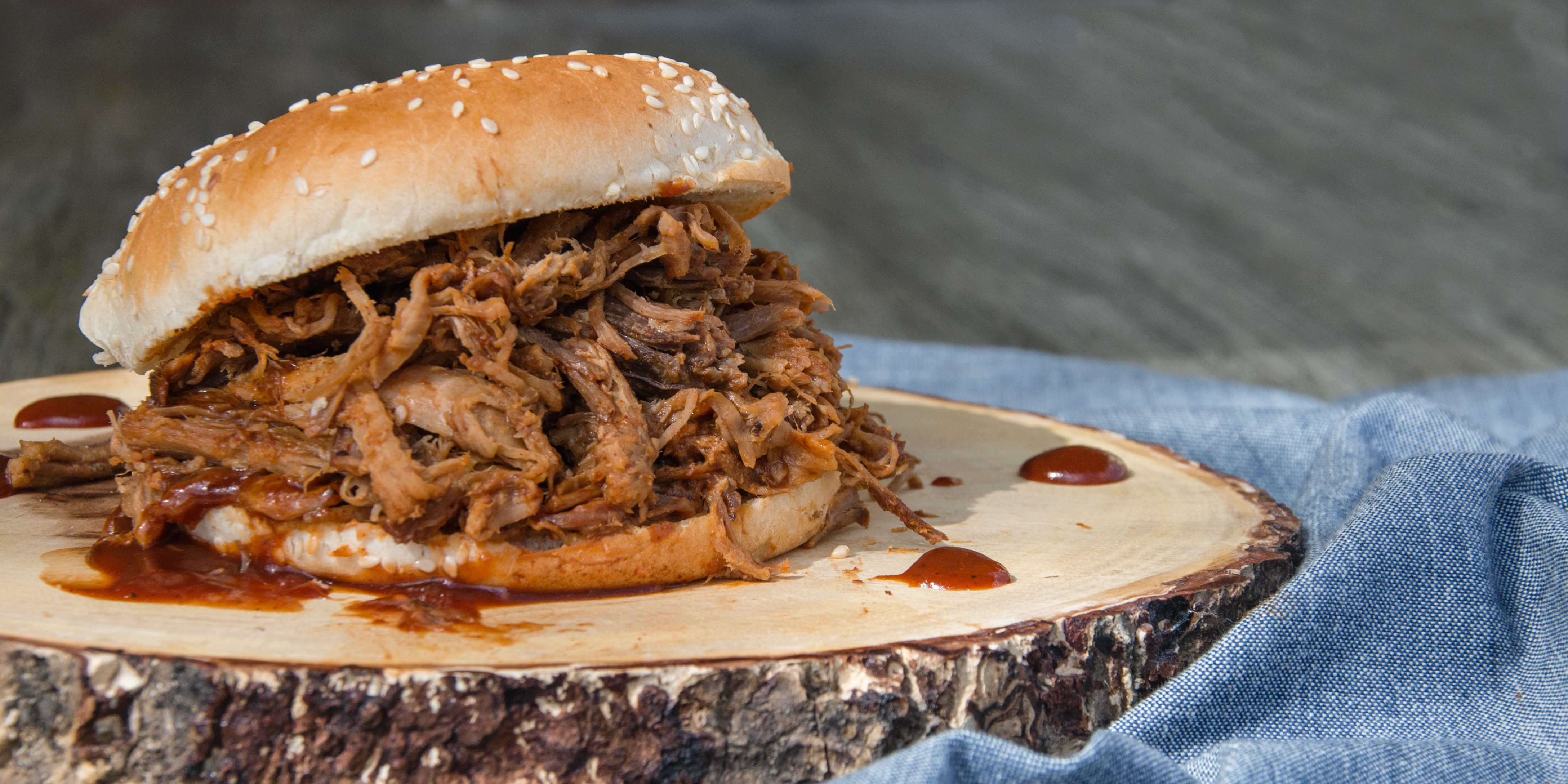 Pulled Pork Sandwich.