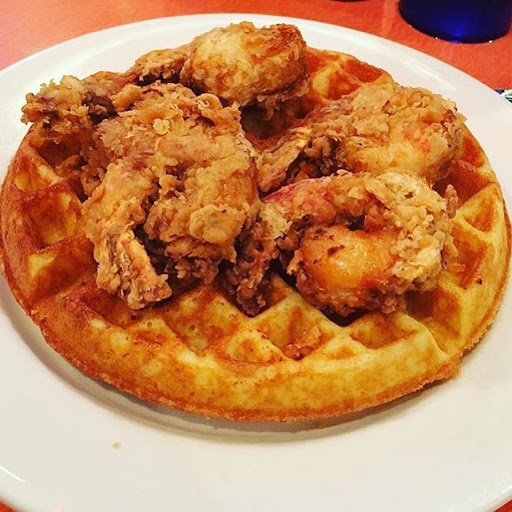 Shrimp (10pc) N Waffles.